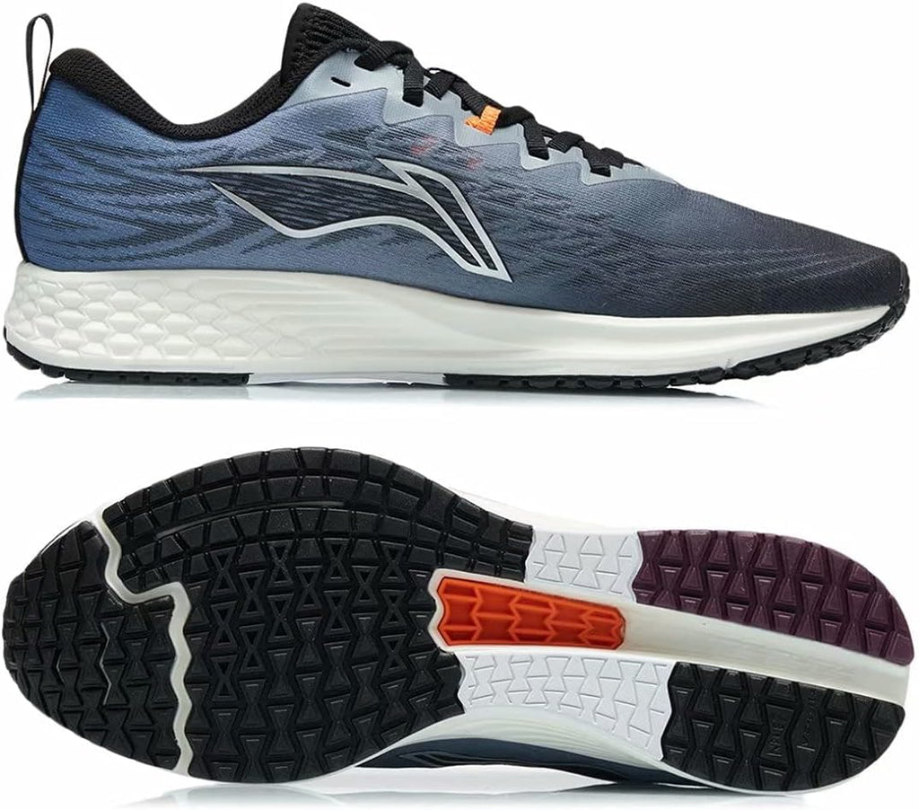 Basic Racing Running Shoes Men Running Shoes Light Weight Breathable Sport Shoes Blue ARMR003-6H US 9
