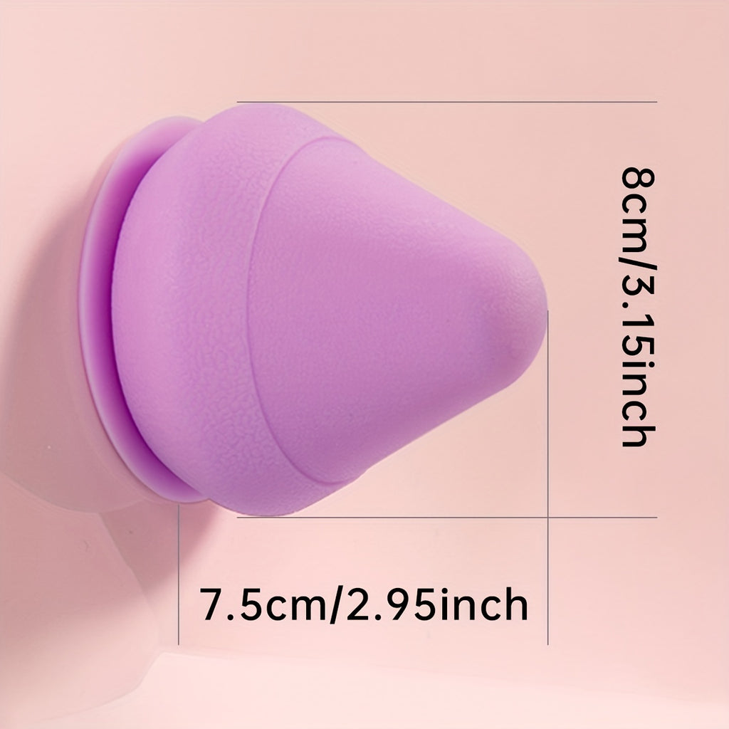 Silicone Massage Cone Solid Adsorption Ball Psoas Thoracic Spine Back Scapula Foot Yoga Muscle Releas Deep Tissue Massage Ball for Pain Relief - Multifunctional Muscle Massager for Back, Arm, and Foot